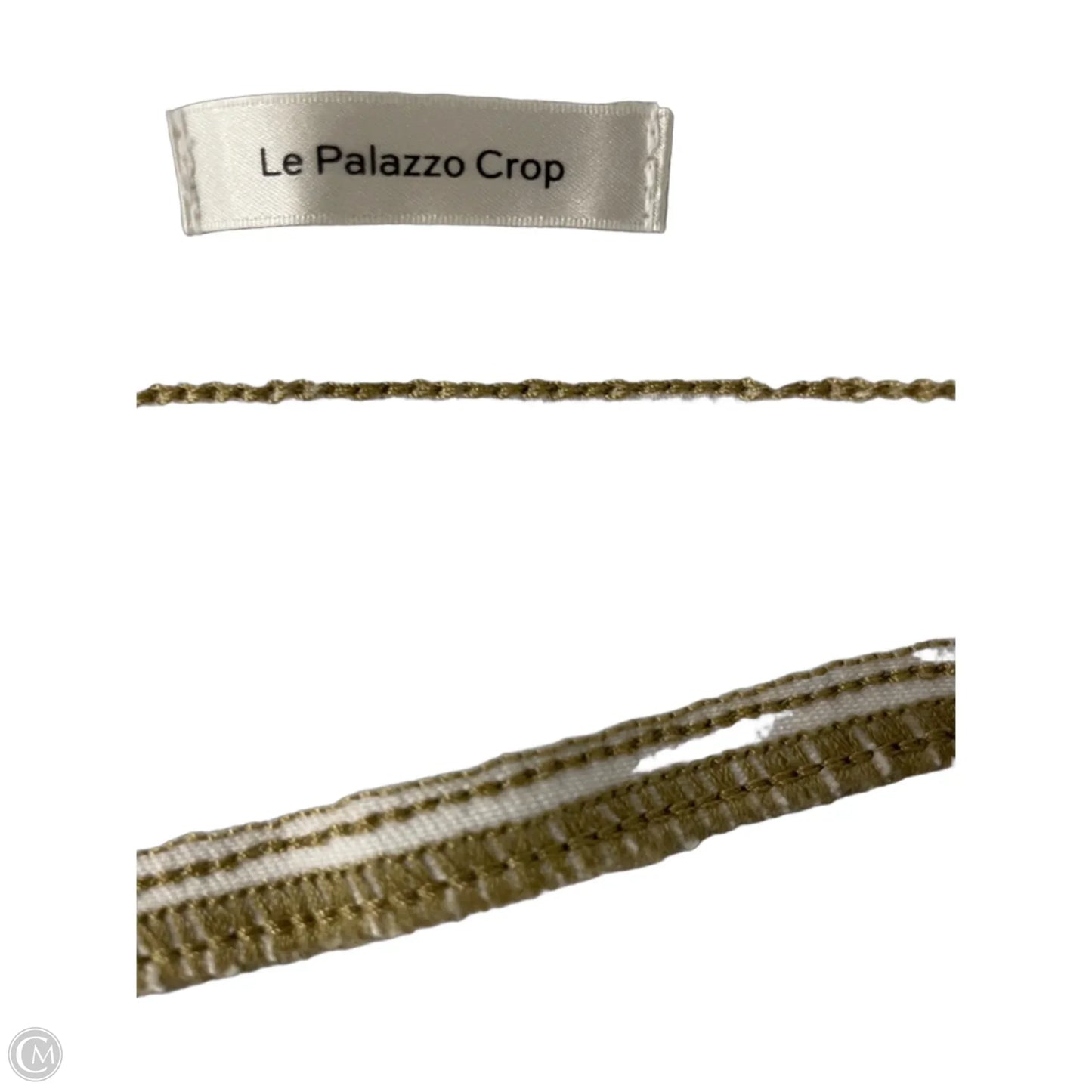 Jeans Wide Leg By Frame In White, Size: 10