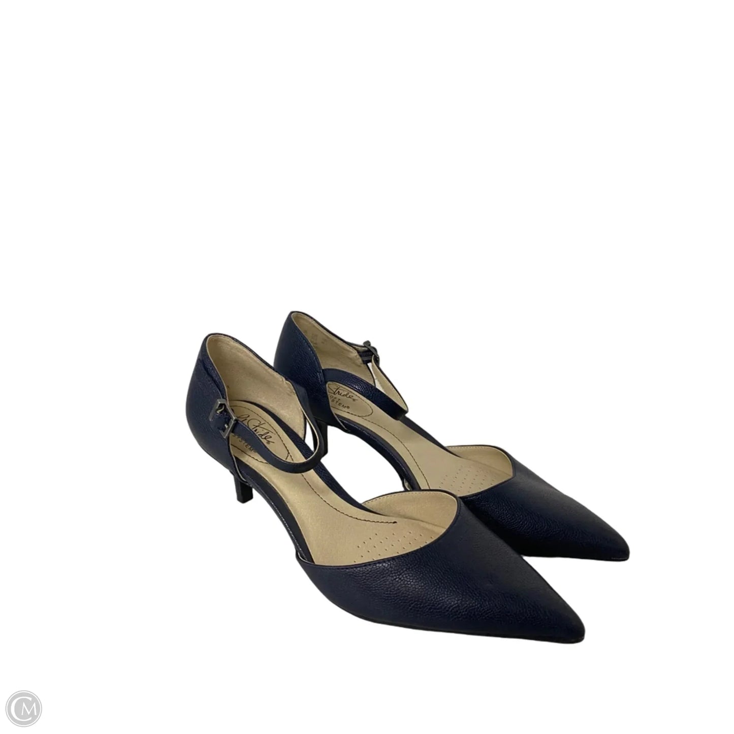 Shoes Heels Kitten By Life Stride In Navy, Size: 7.5
