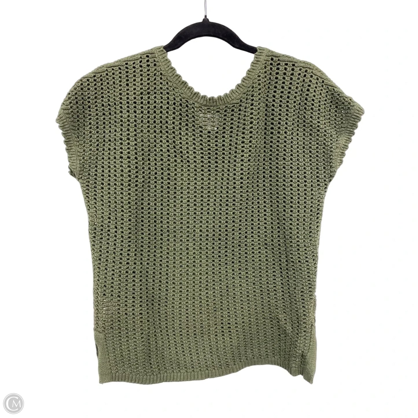 Sweater Short Sleeve By Old Navy In Green, Size: S