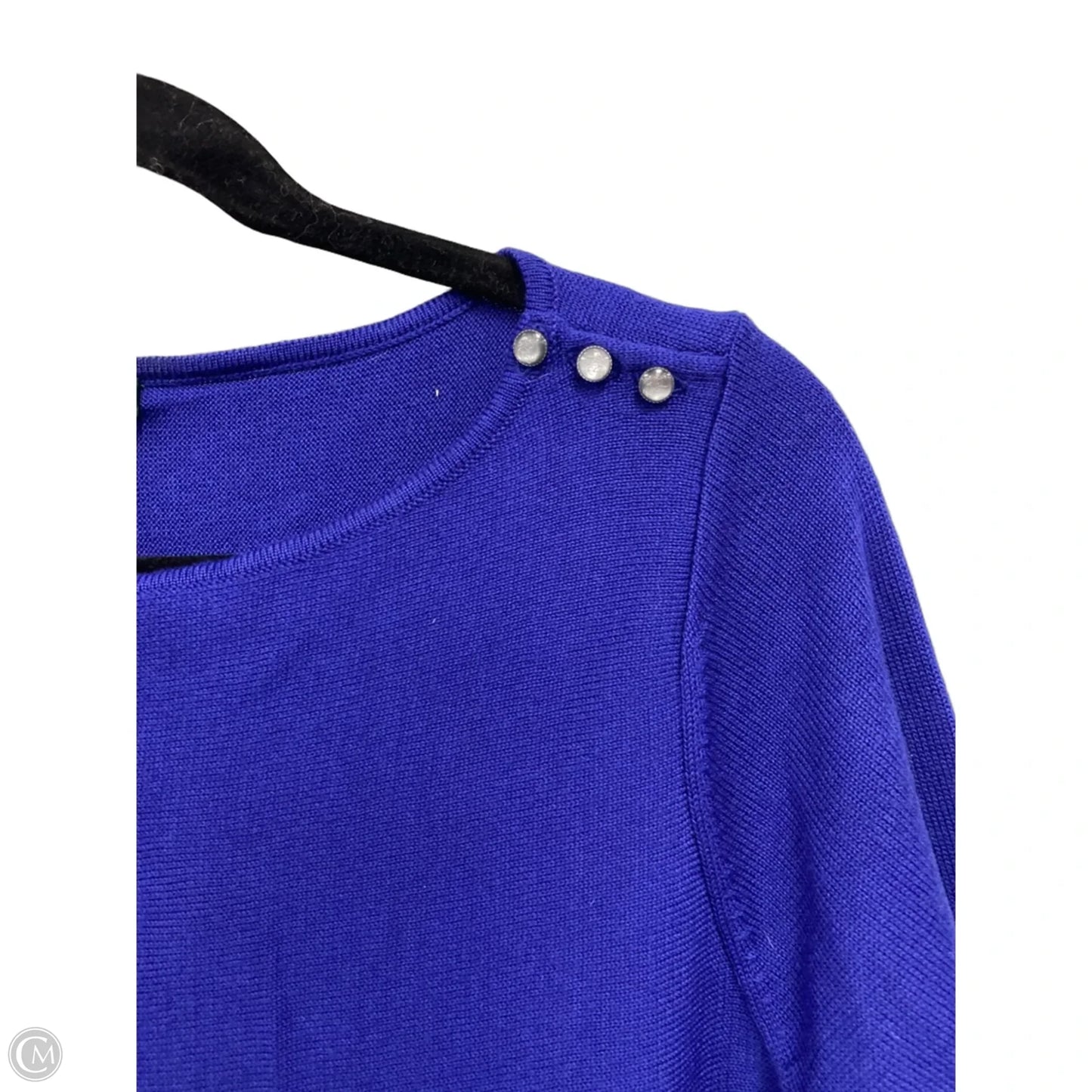 Sweater By Lauren By Ralph Lauren In Purple, Size: 1x