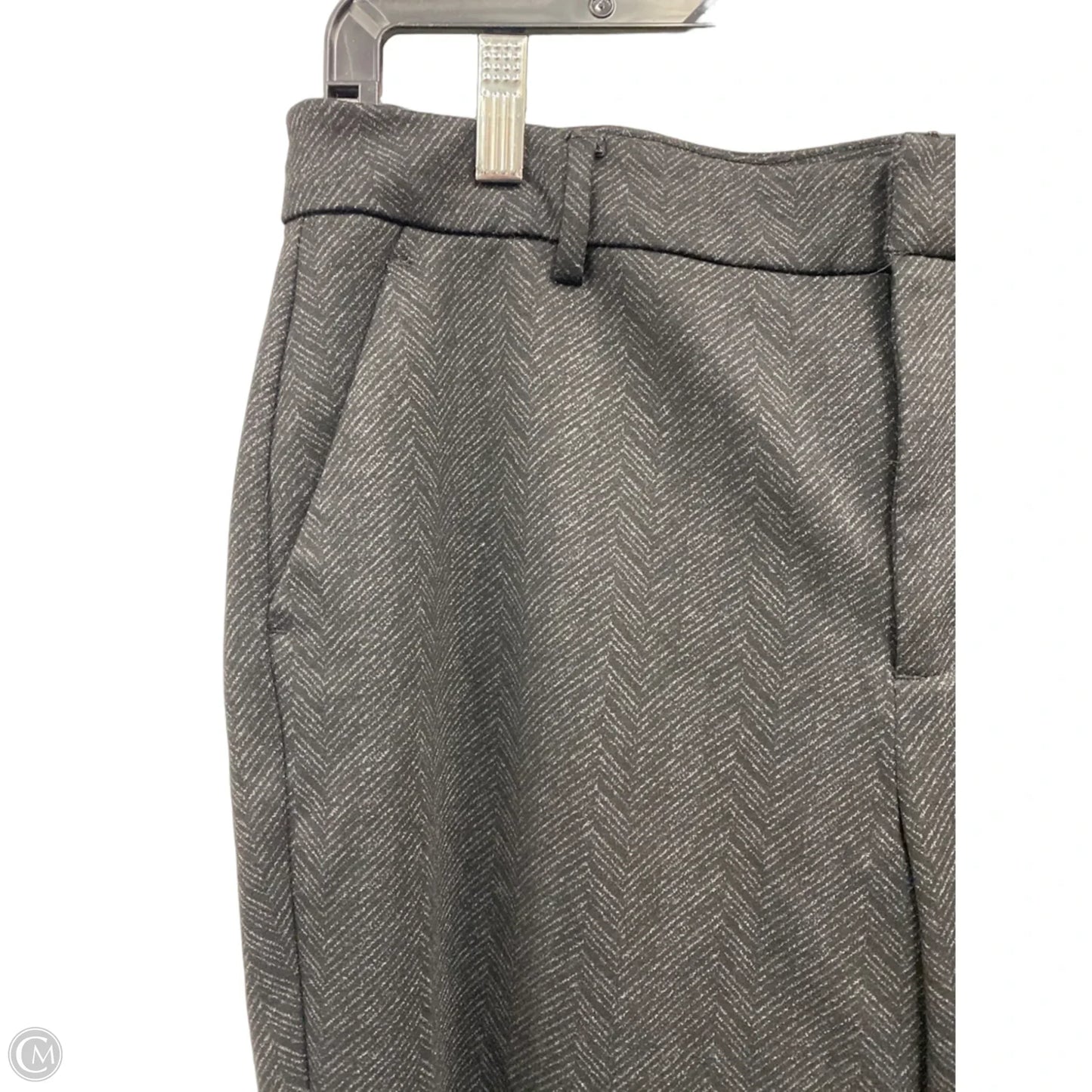 Pants Dress By Liverpool In Black & Grey, Size: 16