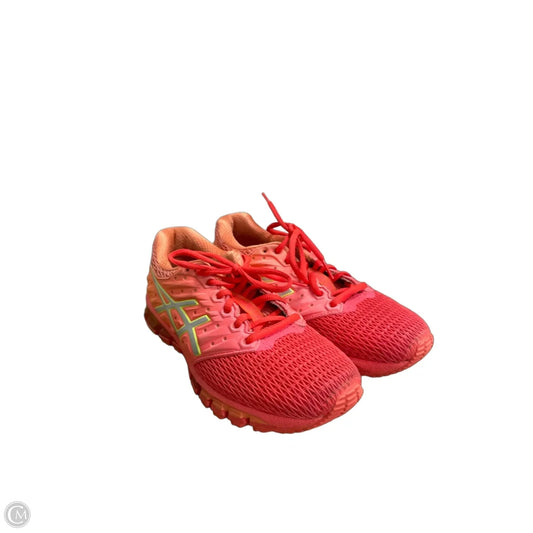 Shoes Athletic By Asics In Orange, Size: 7