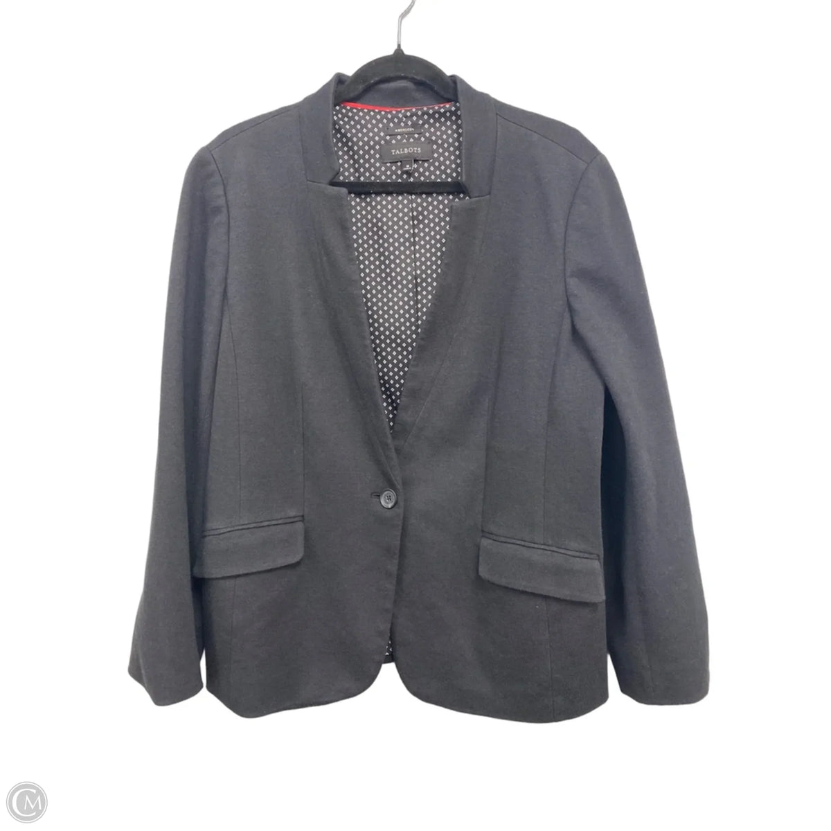 Blazer By Talbots In Black, Size: 16