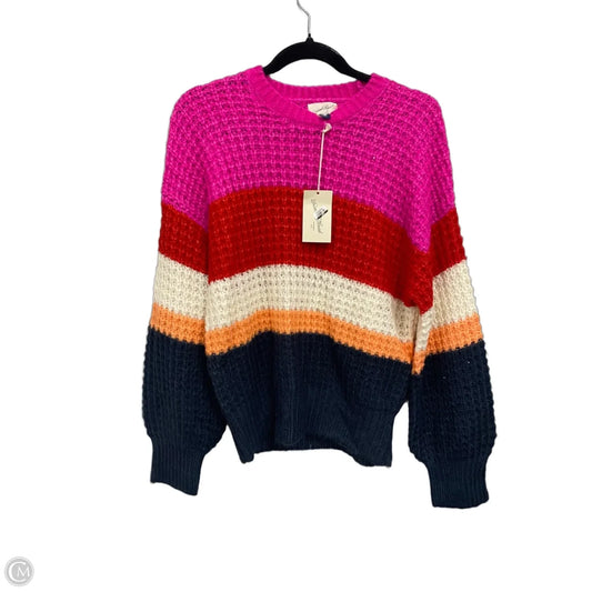 Sweater By Universal Thread In Pink & Red, Size: Xs