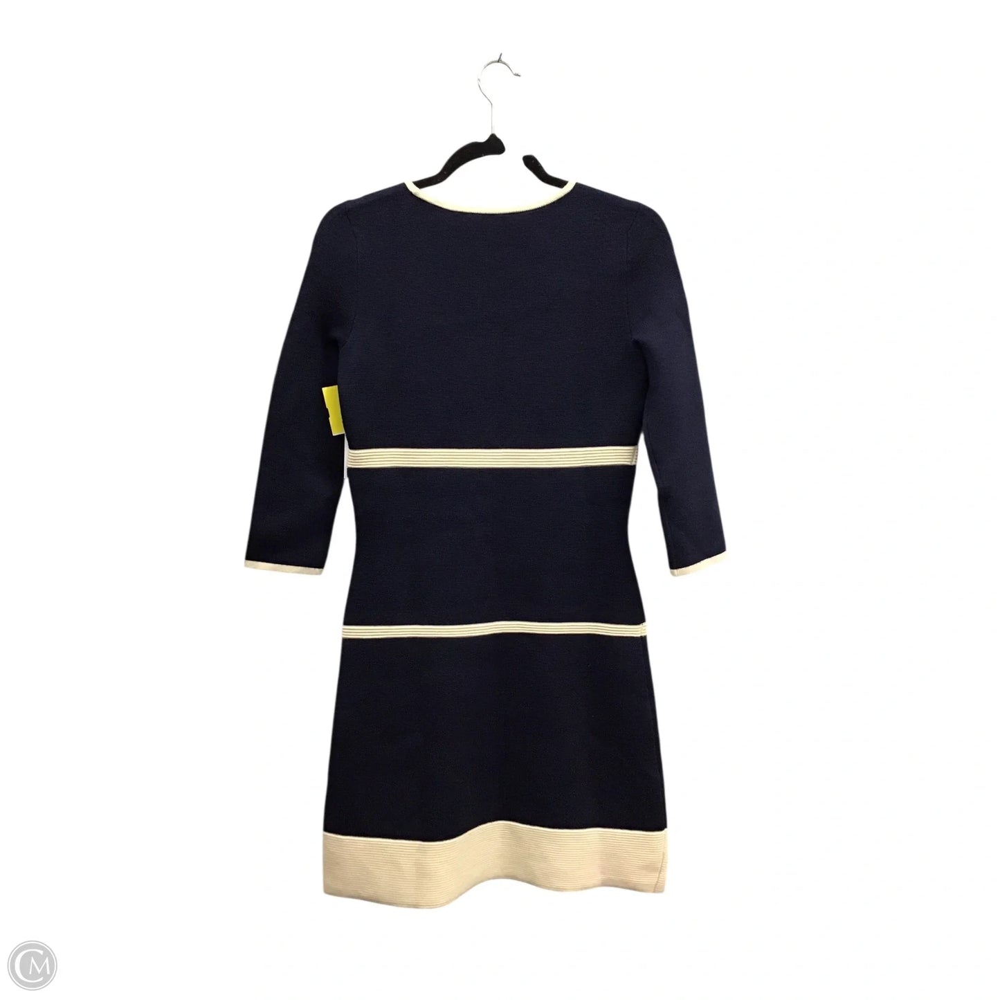 Dress Designer By Kate Spade In Black & Cream, Size: Xs