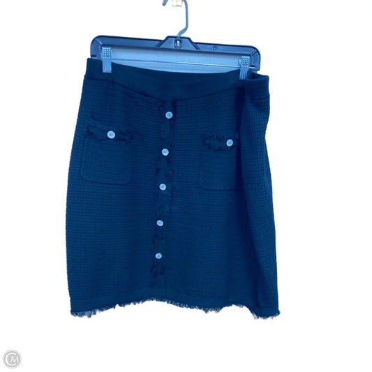Skirt Mini & Short By Adrianna Papell In Black, Size: Xl