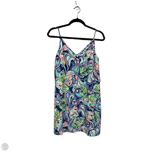 Dress Designer By Lilly Pulitzer In Blue & Purple, Size: Xs