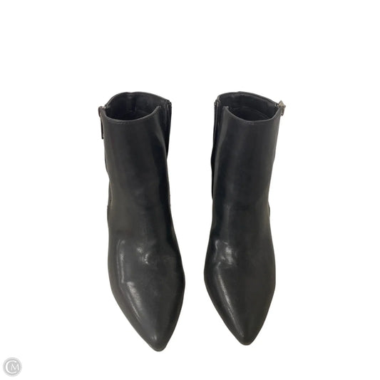 Boots Ankle Heels By Serra In Black, Size: 10