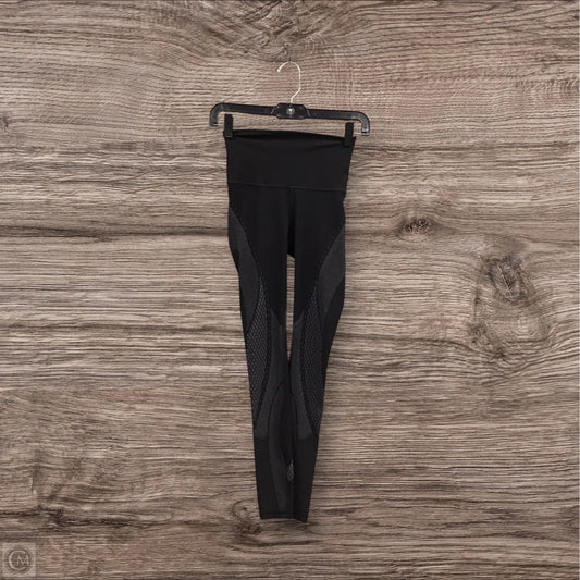 Athletic Leggings Capris By Lululemon In Black & White, Size: 2