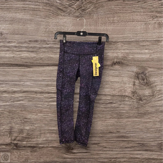 Athletic Leggings Capris By Lululemon In Purple, Size: 2