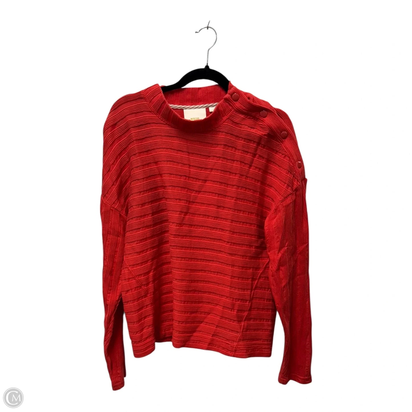 Top Long Sleeve By Maeve In Orange, Size: Xl