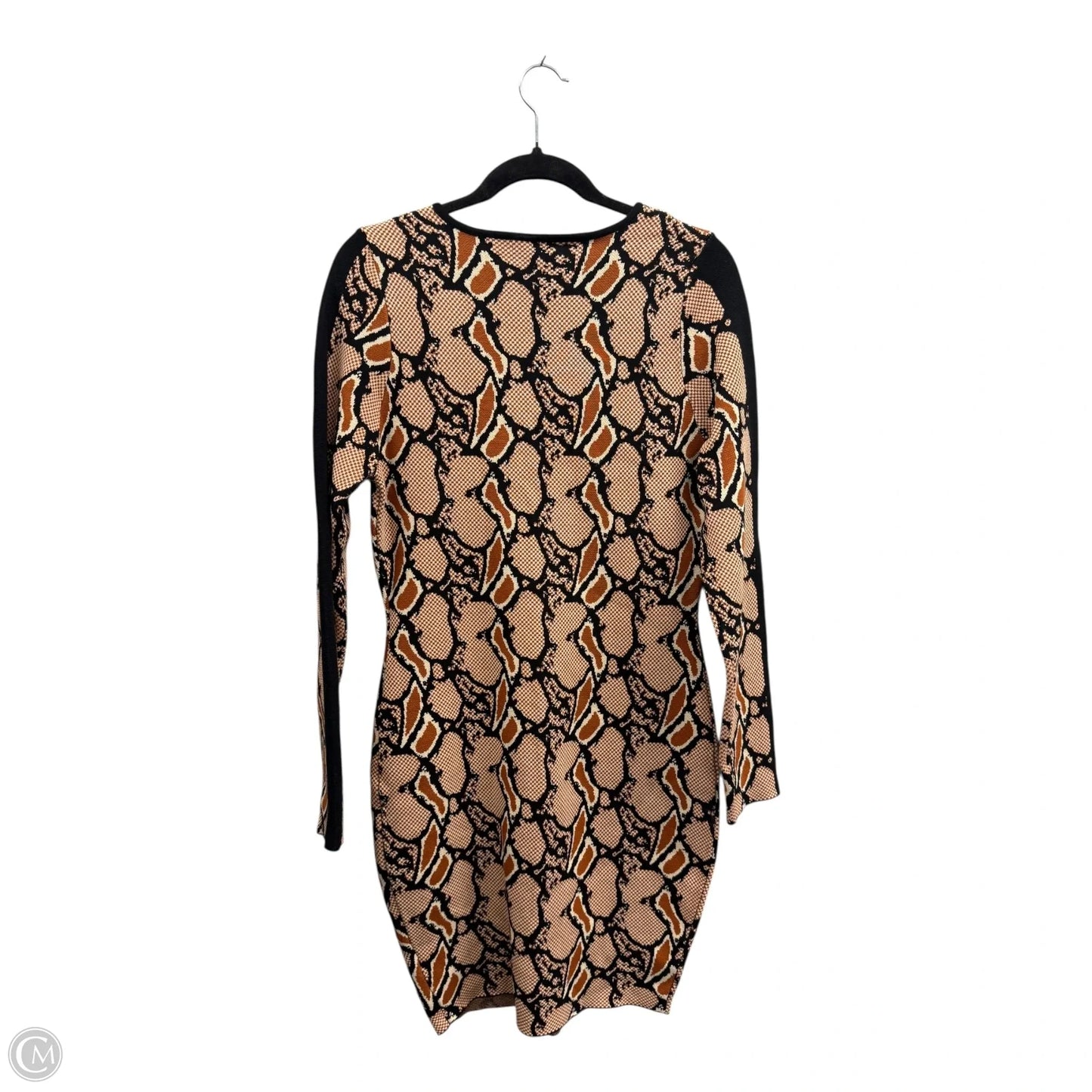 Dress Sweater By Fashion Nova In Animal Print, Size: 1x
