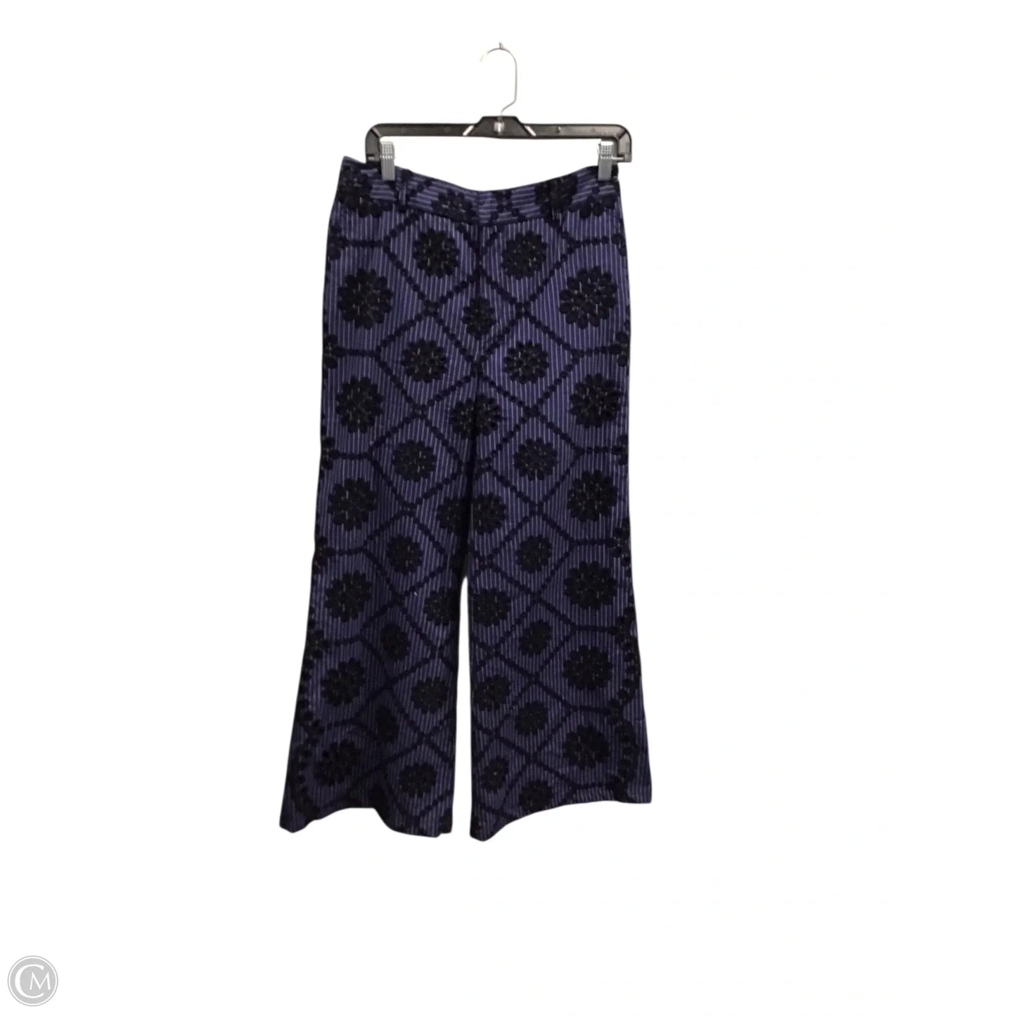 Pants Dress By Anthropologie In Black & Blue, Size: 8