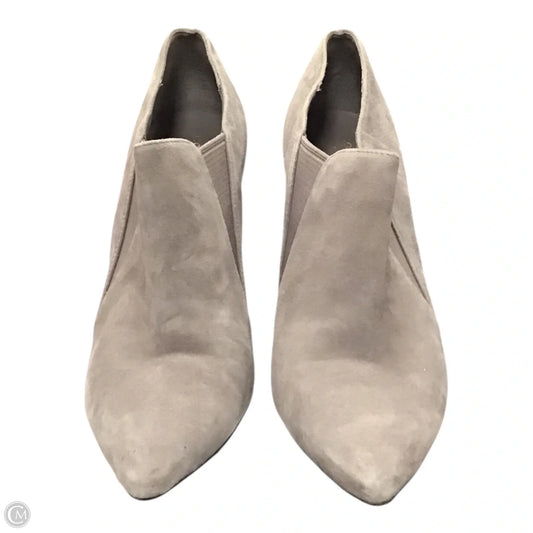 Boots Ankle Heels By Cole-haan In Grey, Size: 8.5