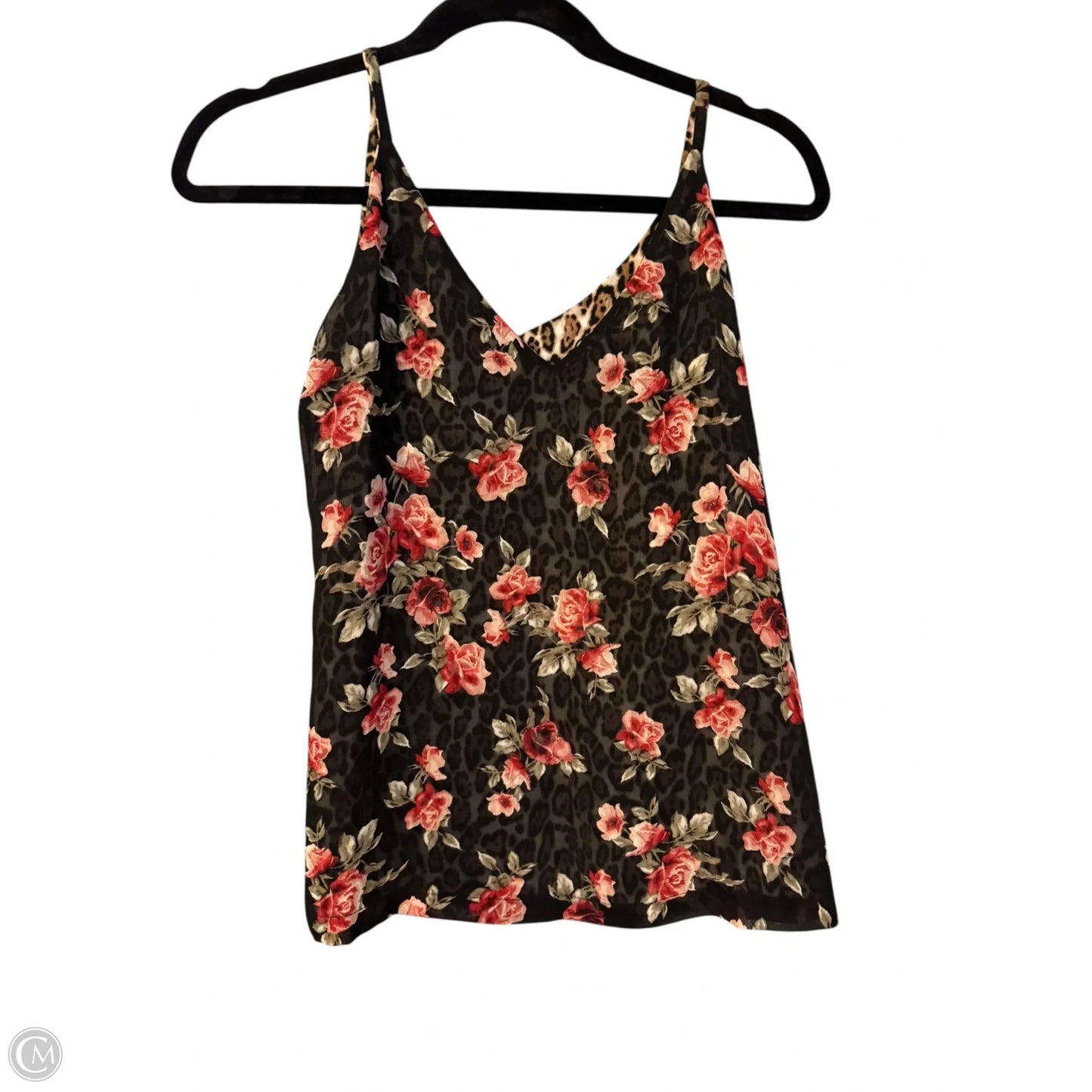 Blouse Sleeveless By White House Black Market In Floral Print, Size: Xs
