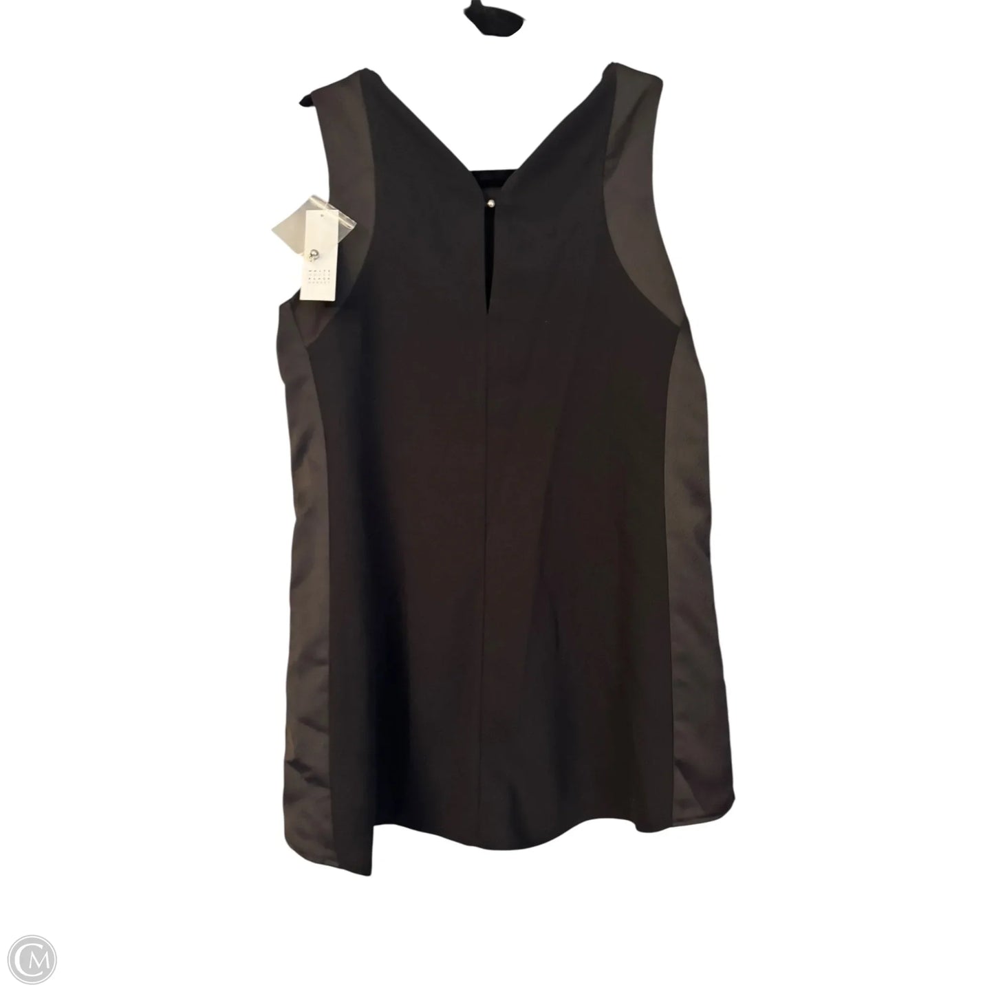 Blouse Sleeveless By White House Black Market In Black, Size: 0x