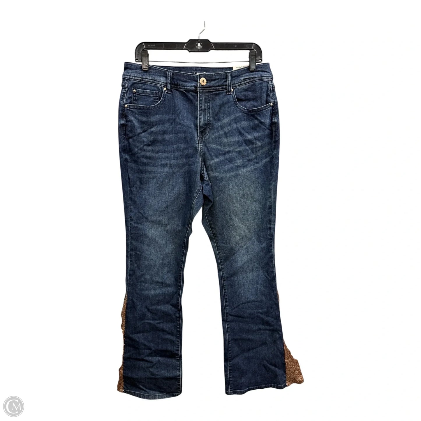 Jeans Flared By Inc In Blue, Size: 12