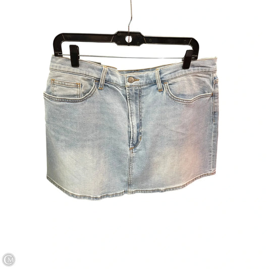 Skirt Mini & Short By Joes Jeans In Blue, Size: 18