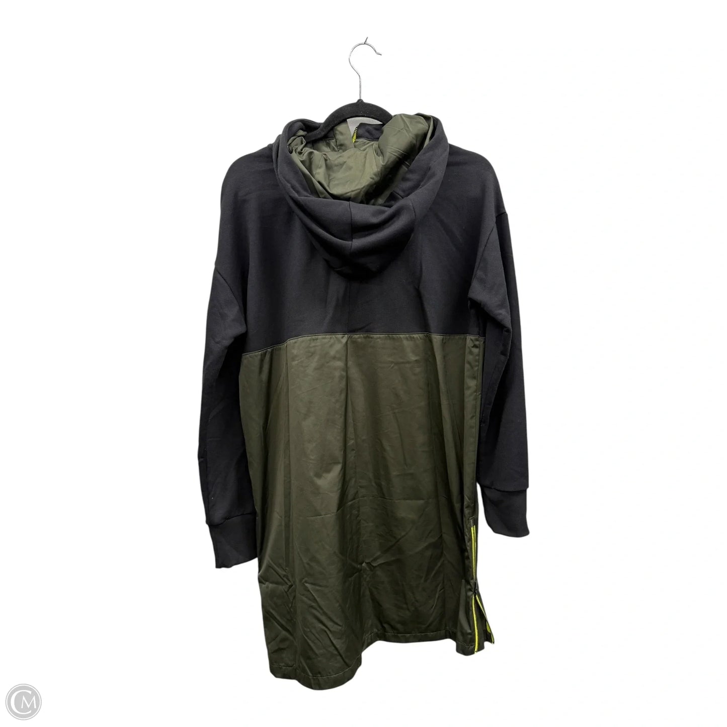 Athletic Dress By Athleta In Black & Green, Size: S