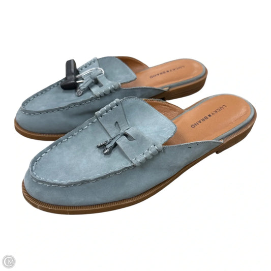 Shoes Flats By Lucky Brand In Blue, Size: 9.5