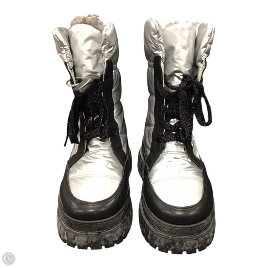 Boots Snow By Rouge In Black & Grey, Size: 9