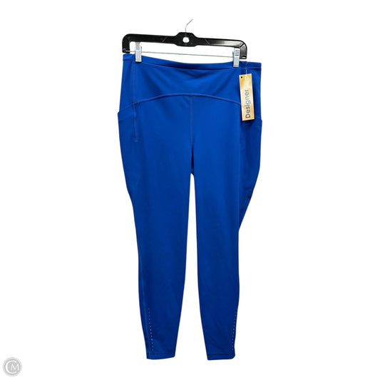 Athletic Leggings By Lululemon In Blue, Size: 12