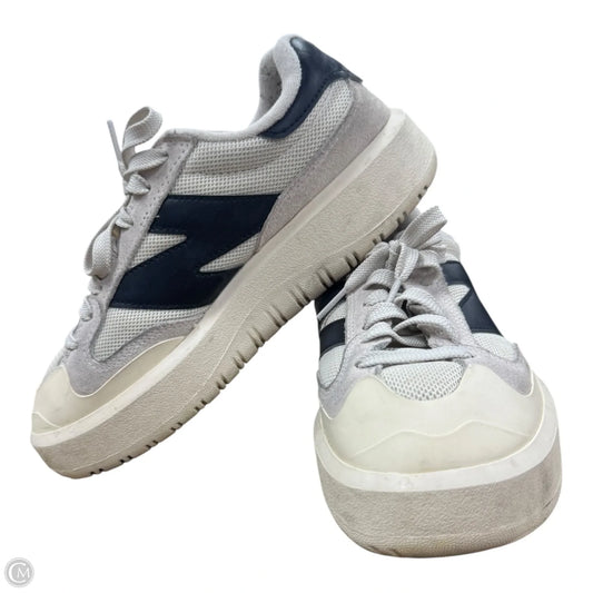 Shoes Sneakers By New Balance In Black & Cream, Size: 8