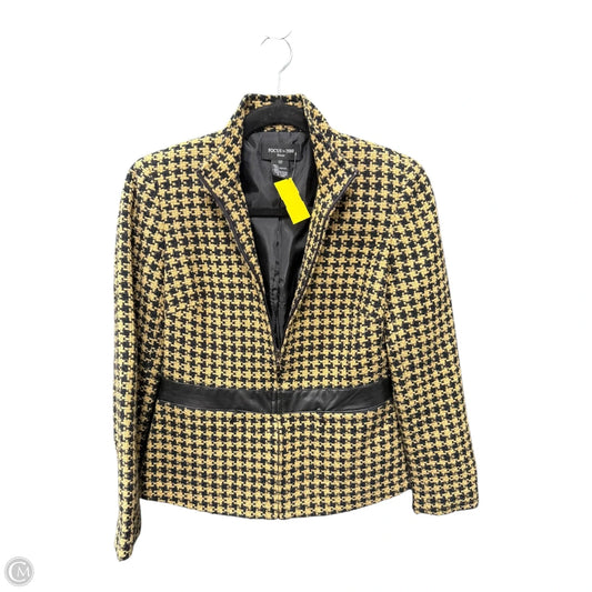 Blazer By Focus 2000 In Black & Tan, Size: 4p