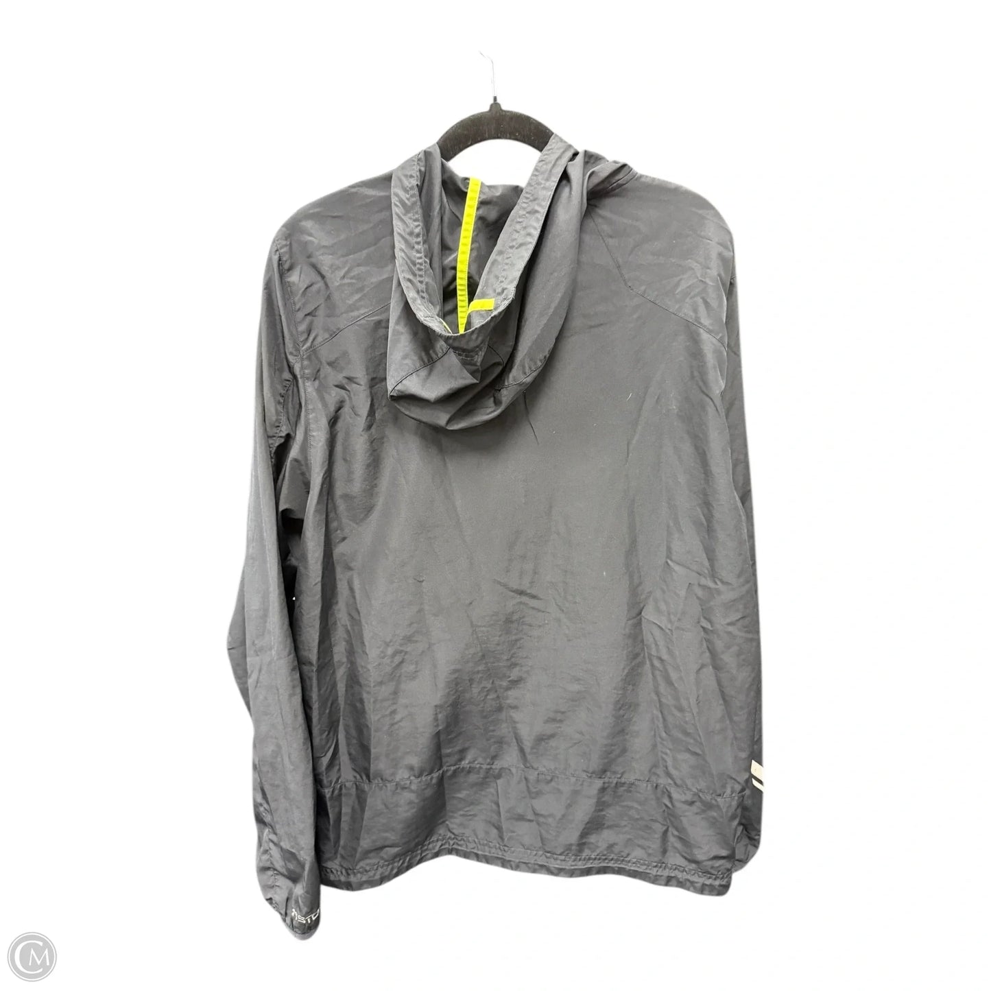 Athletic Jacket By Under Armour In Black, Size: L