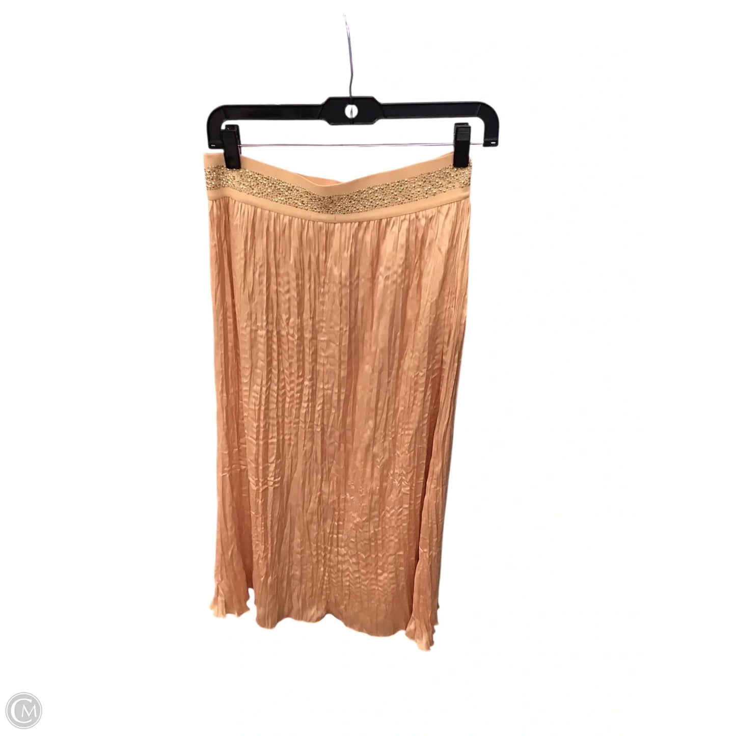 Skirt Midi By Clothes Mentor In Peach, Size: 6