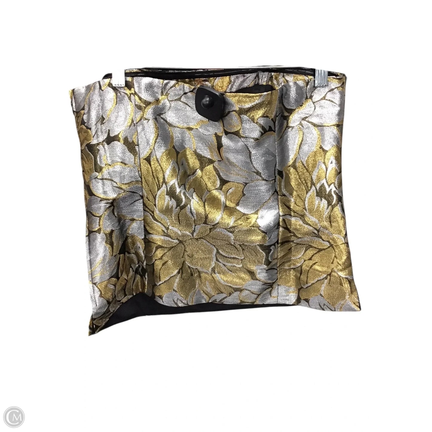 Top Sleeveless Designer By Lilly Pulitzer In Gold & Silver, Size: 8