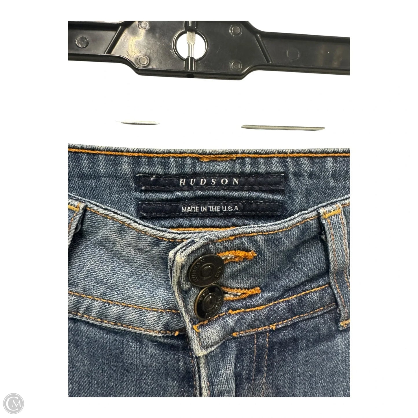 Jeans Flared By Hudson In Blue, Size: 2