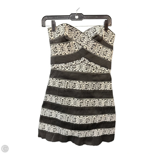 Dress Party Short By Fabrik In Black & White, Size: S