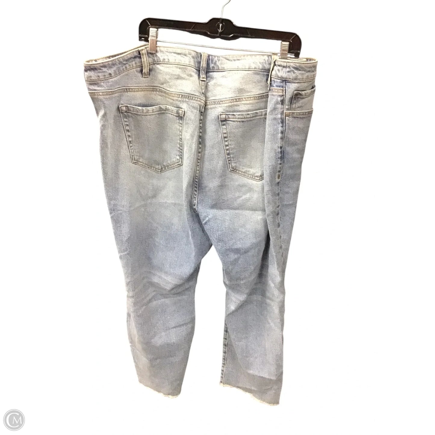 Jeans Straight By Torrid In Blue & Brown, Size: 3x