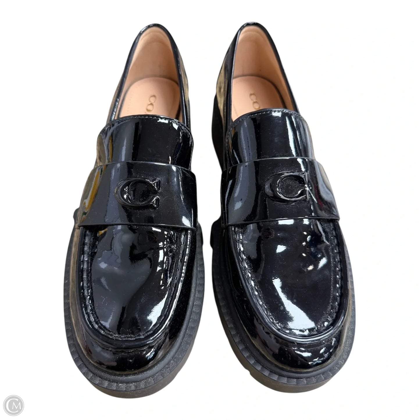 Shoes Designer By Coach In Black, Size: 8