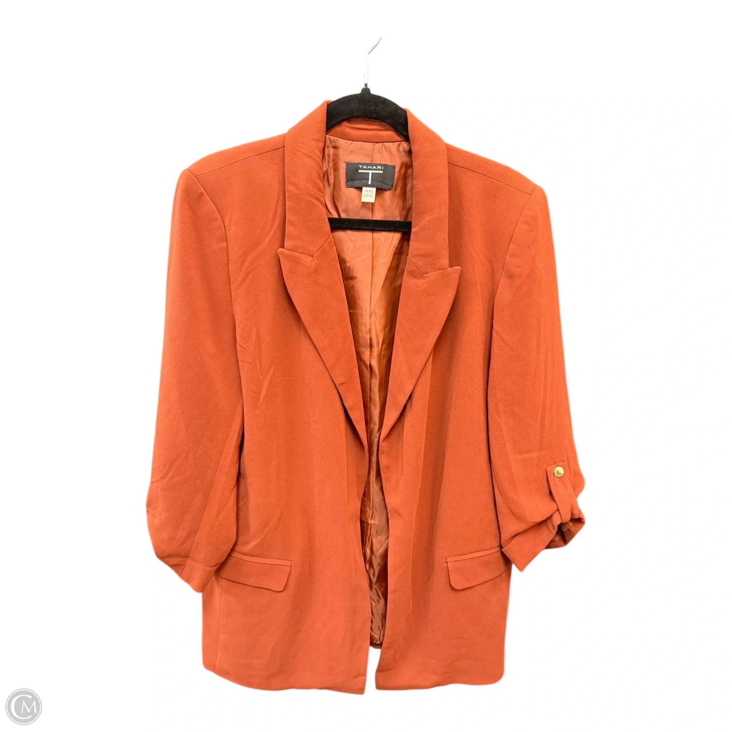 Blazer By Banana Republic In Copper, Size: Xl