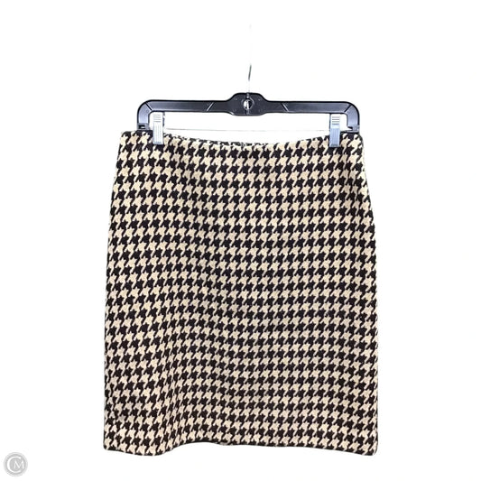 Skirt Maxi By Talbots In Black & Tan, Size: 8p