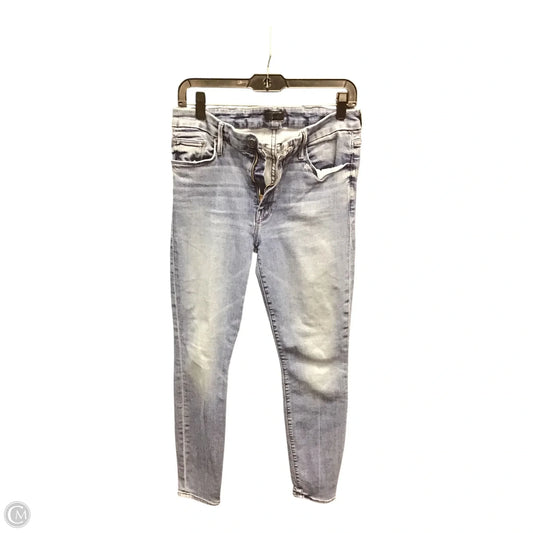 Jeans Skinny By Mother In Blue, Size: 8