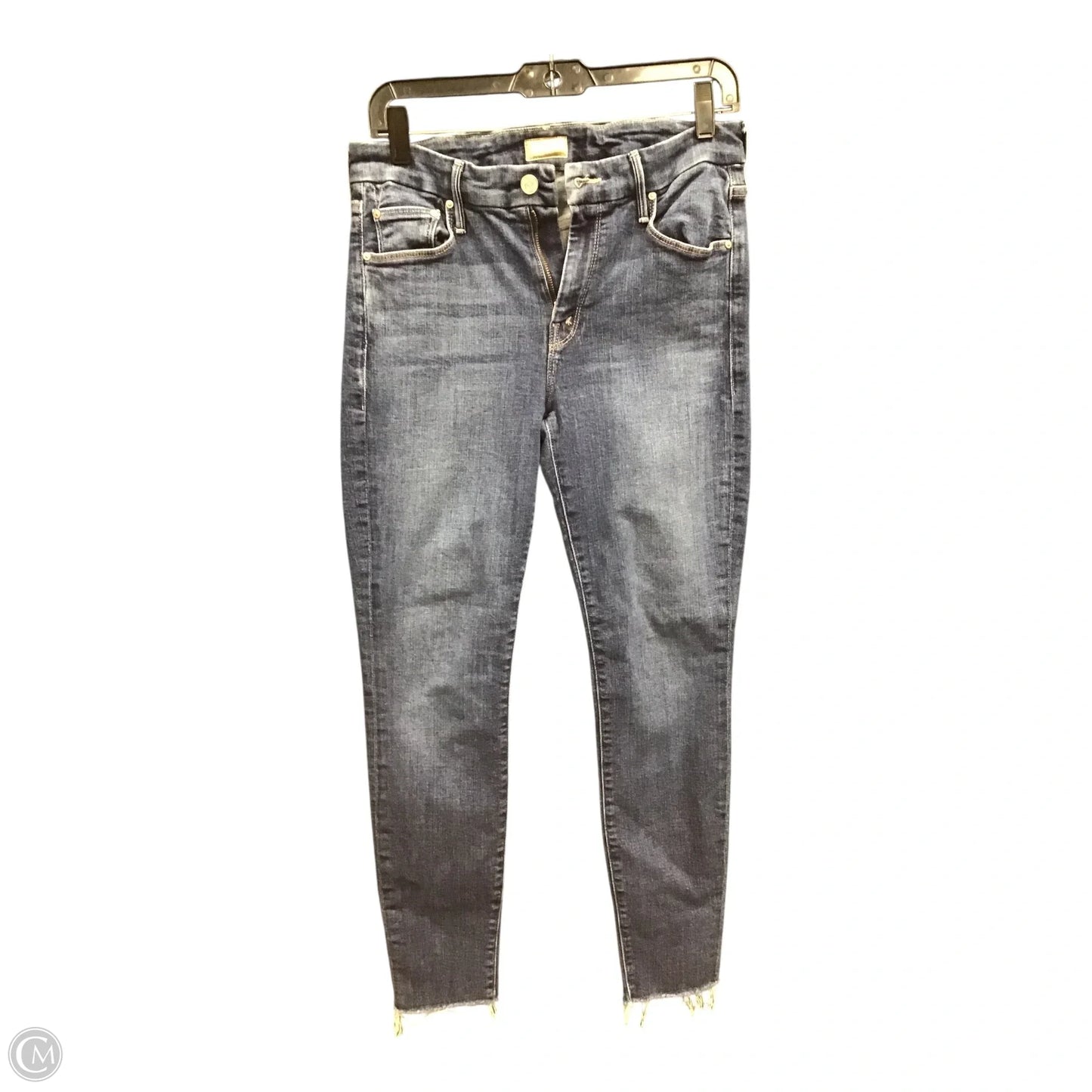 Jeans Skinny By Mother In Blue, Size: 8