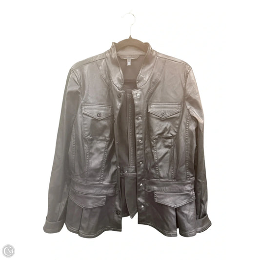 Jacket Other By White House Black Market In Black, Size: L
