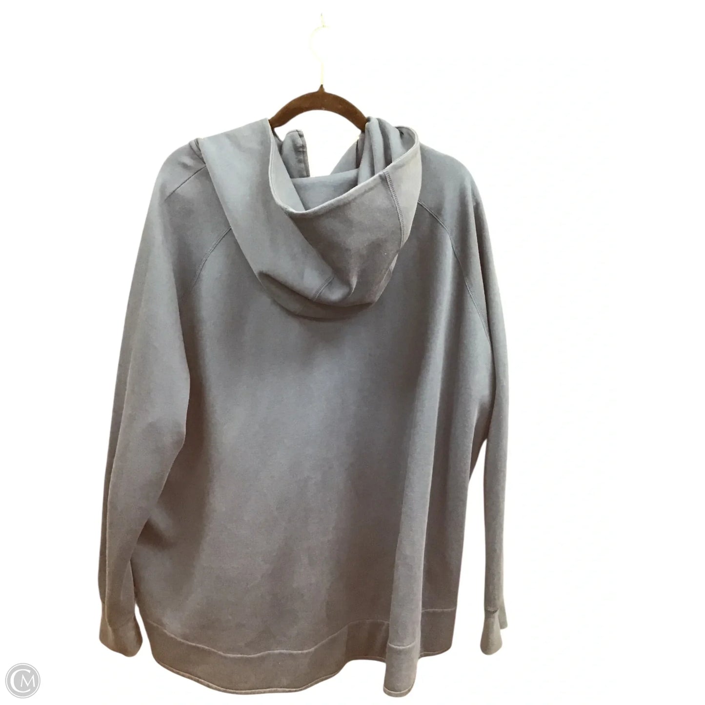 Sweatshirt Hoodie By Nike Apparel In Blue, Size: 3x