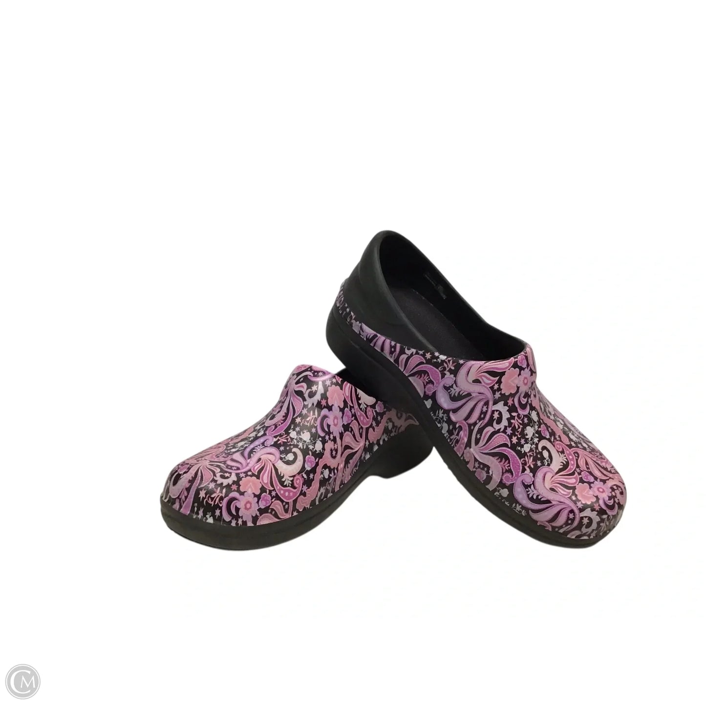 Shoes Flats By Crocs In Paisley Print, Size: 9