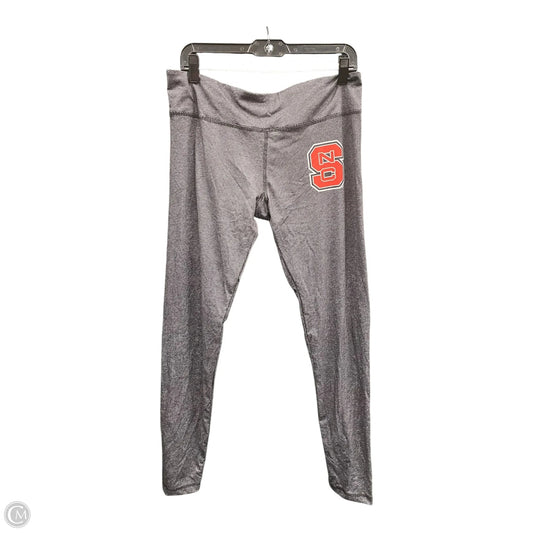 Athletic Leggings By Clothes Mentor In Black & Grey, Size: Xl