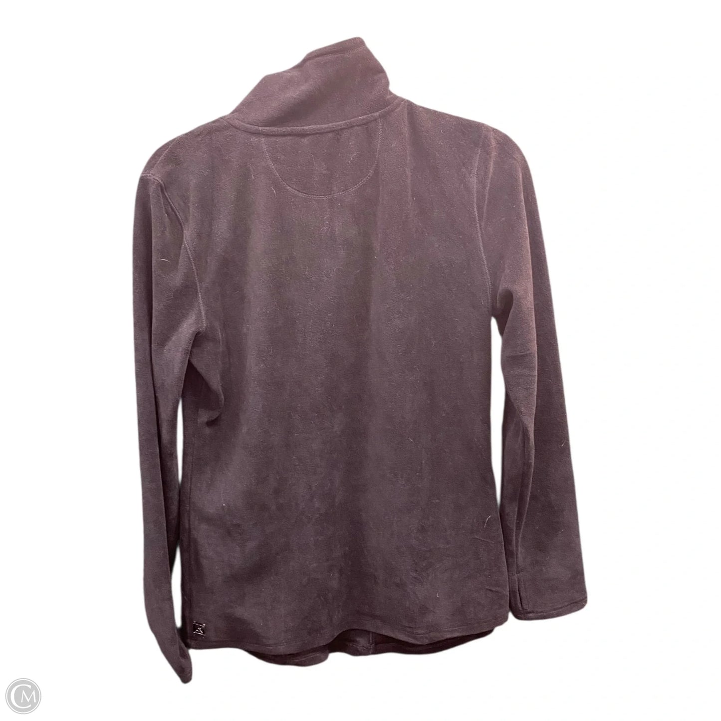 Athletic Jacket By Calvin Klein In Black, Size: L