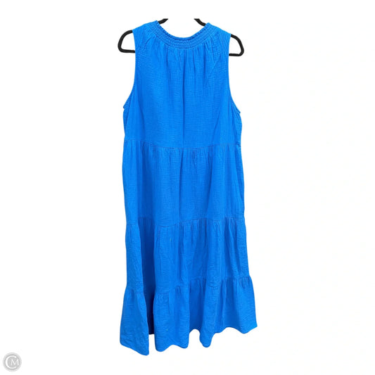 Dress Casual Maxi By Boden In Blue, Size: 12