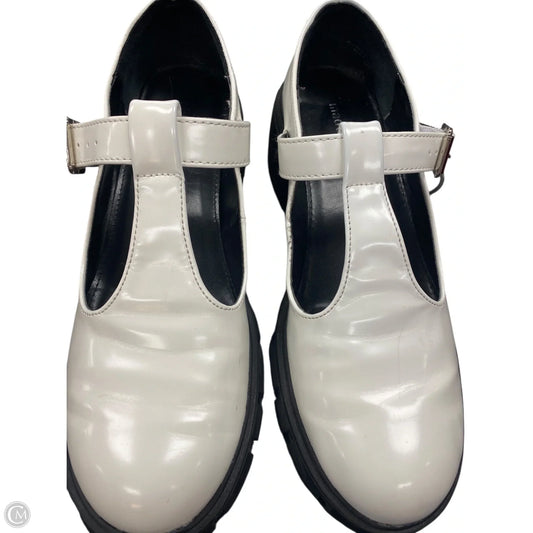 Shoes Heels Block By Madden Girl In Black & White, Size: 9