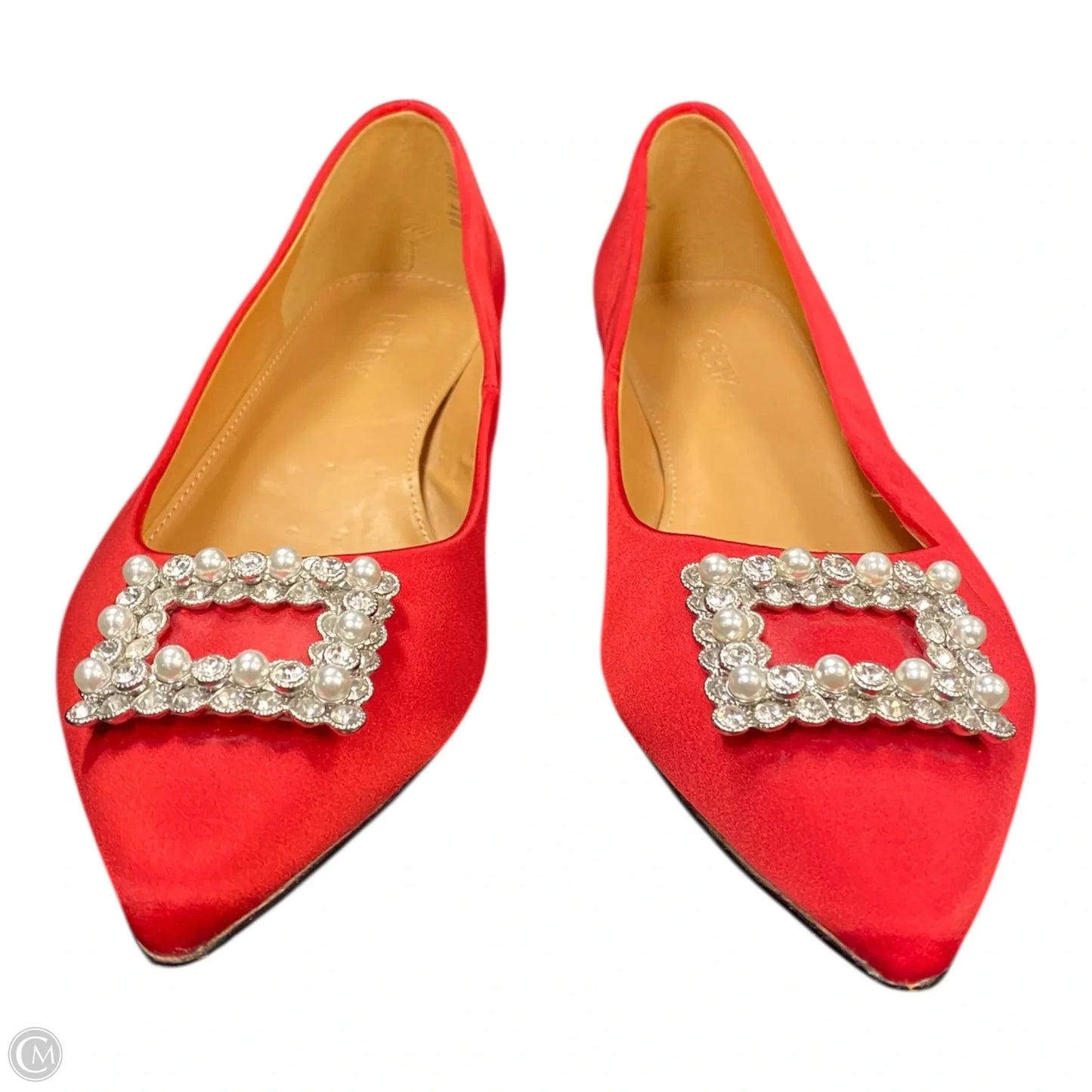 Shoes Flats By J. Crew In Red, Size: 7.5