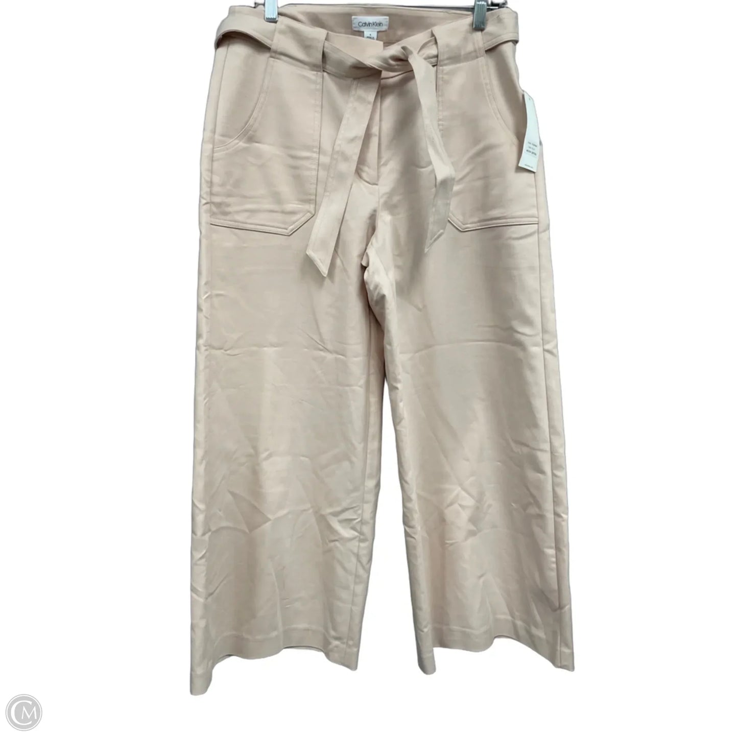 Pants Wide Leg By Calvin Klein In Peach, Size: 6