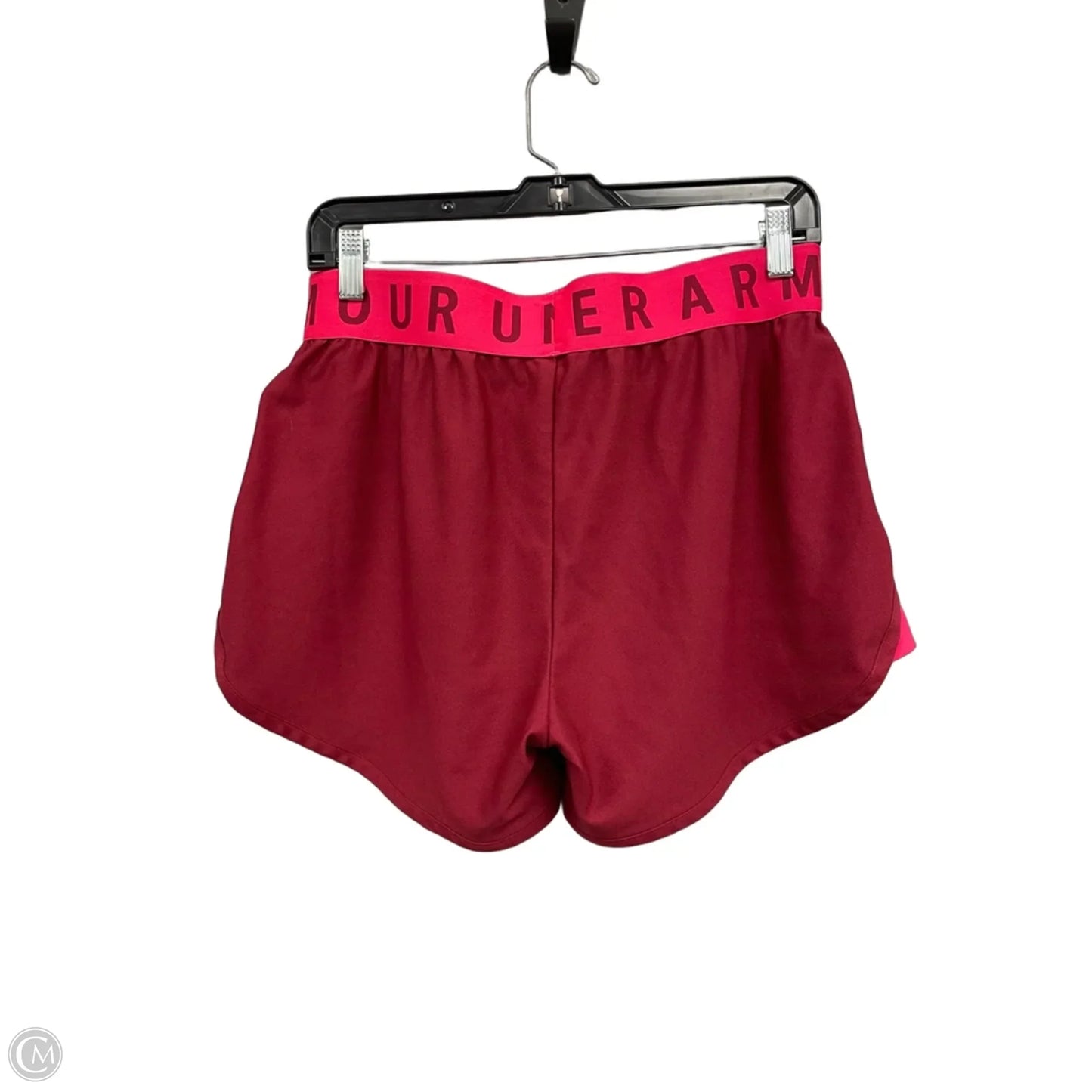 Athletic Shorts By Under Armour In Red, Size: L