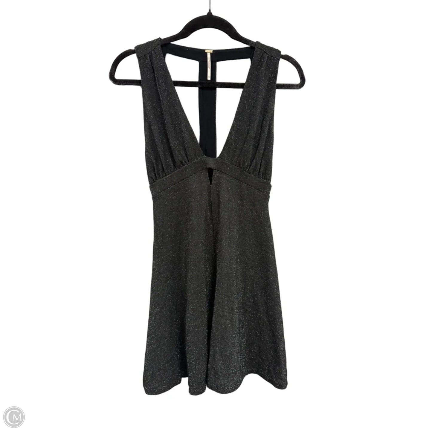 Dress Casual Short By Free People In Black & Silver, Size: Xs